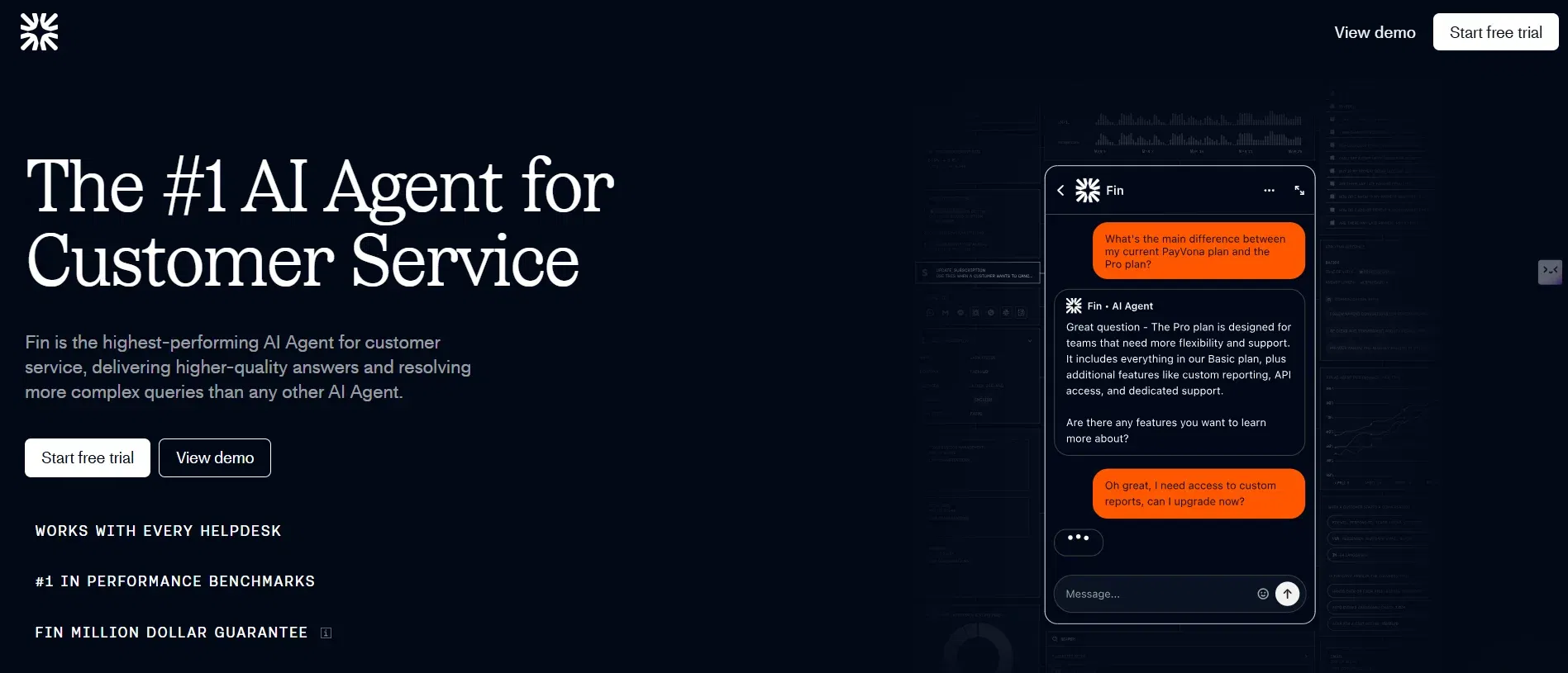 Fin by Intercom - WhatsApp API provider