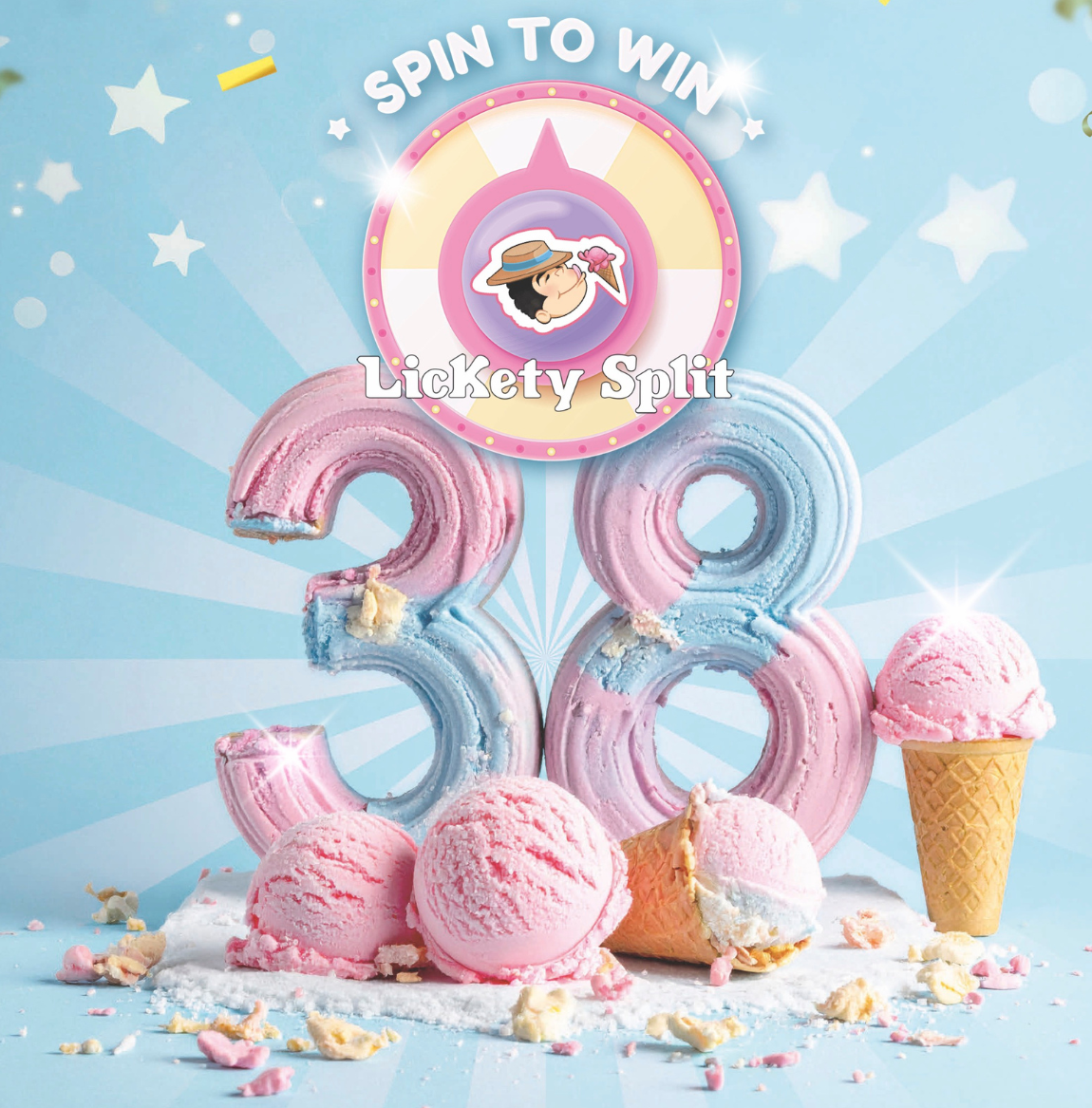 Spin To Win at Lickety Split!