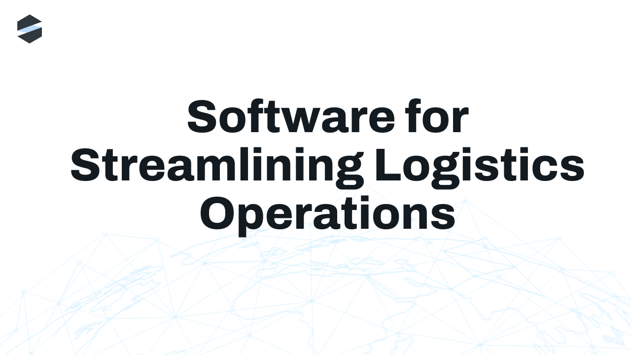 Thumbnail for: Software for Streamlining Logistics Operations