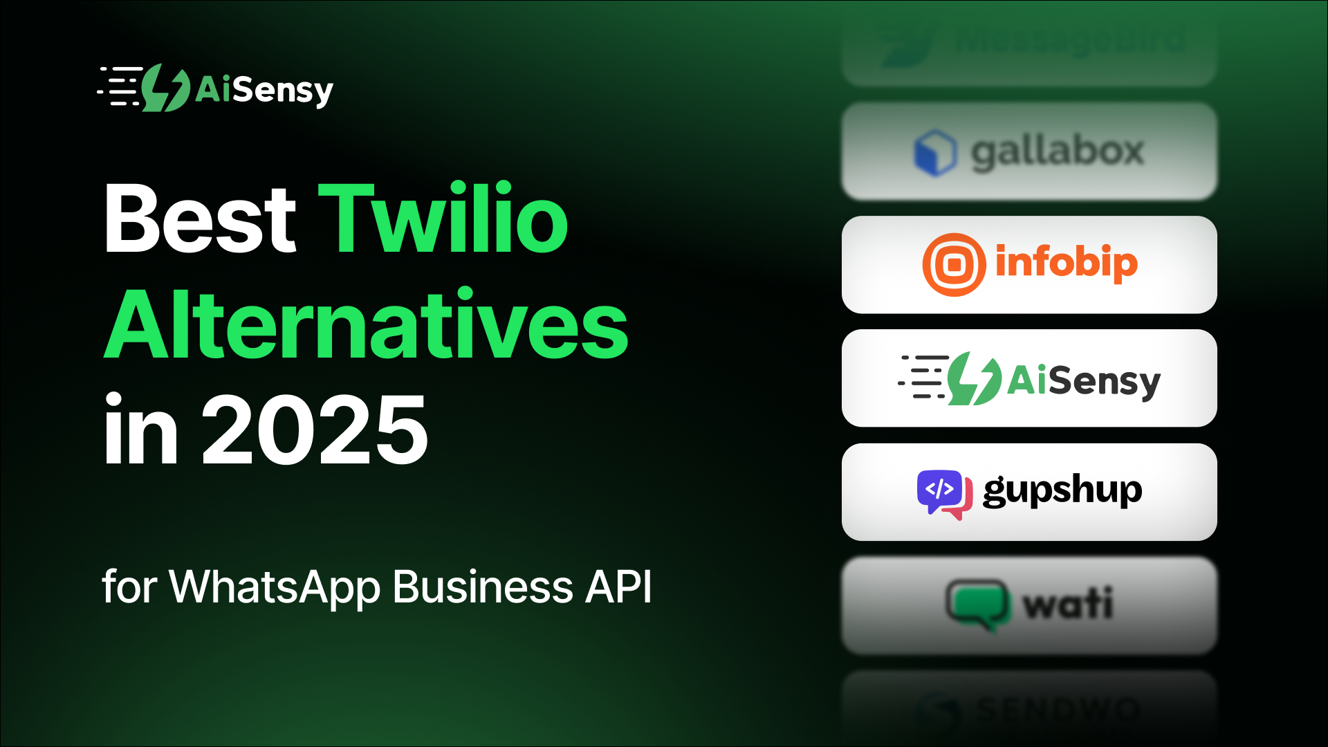 Twilio WhatsApp API alternatives