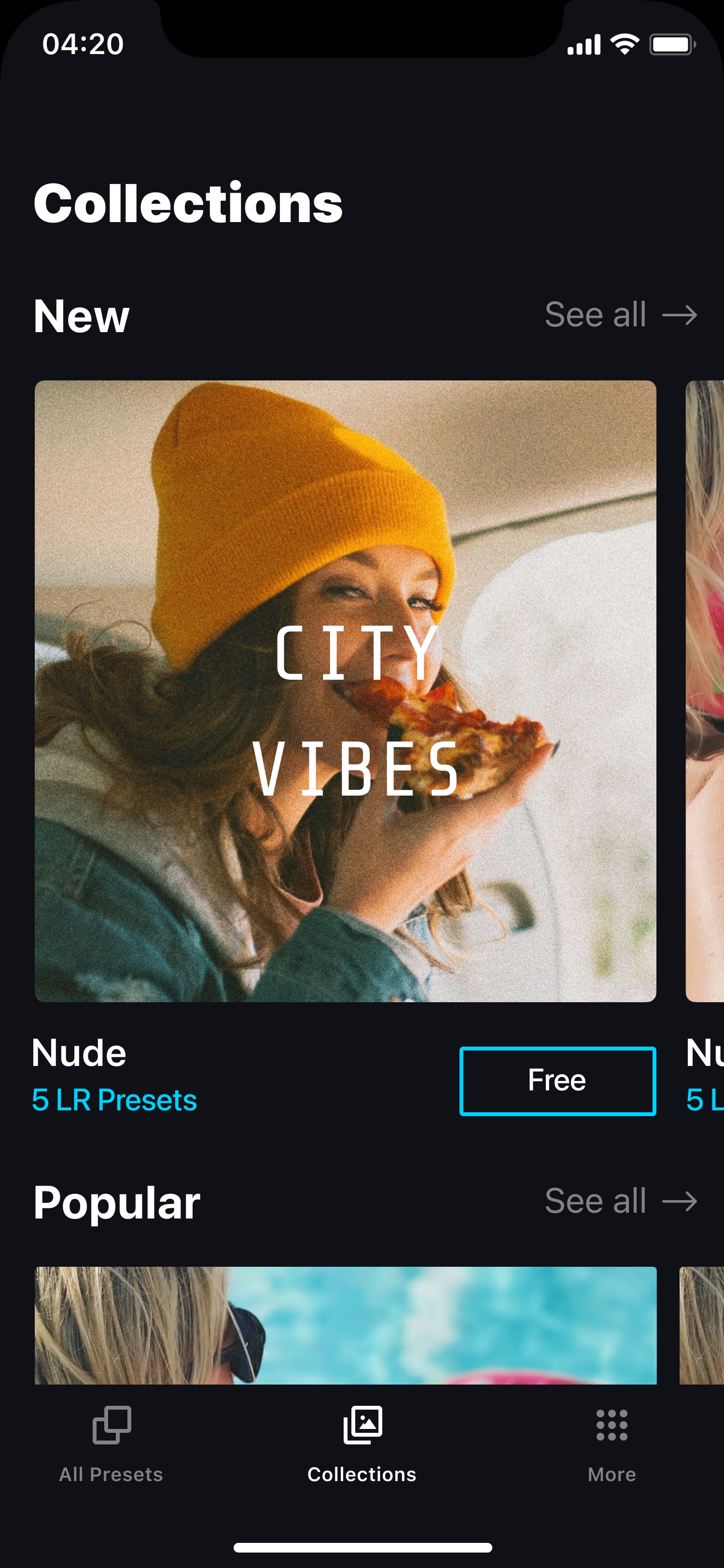App Preview Screen