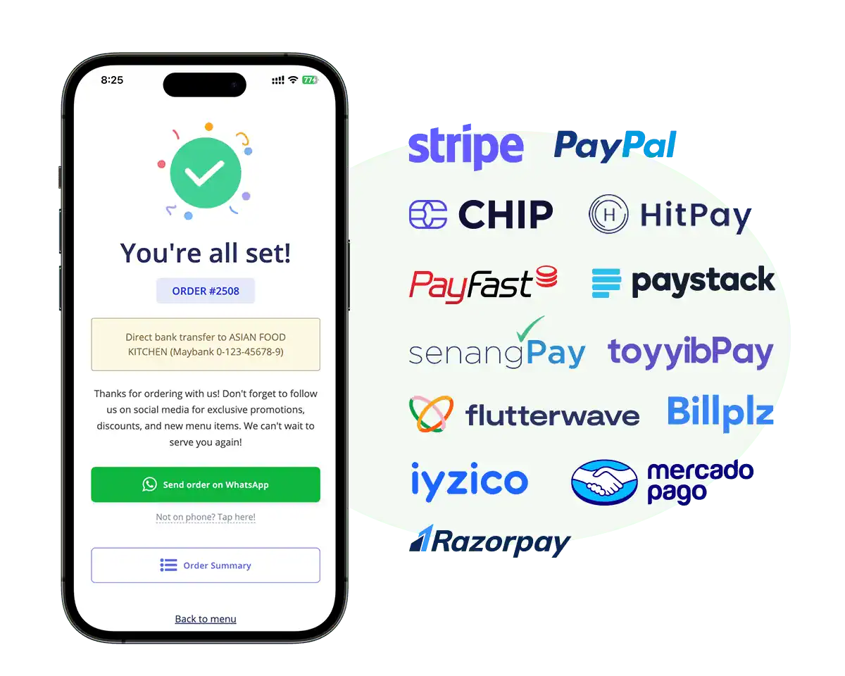 Online store payment