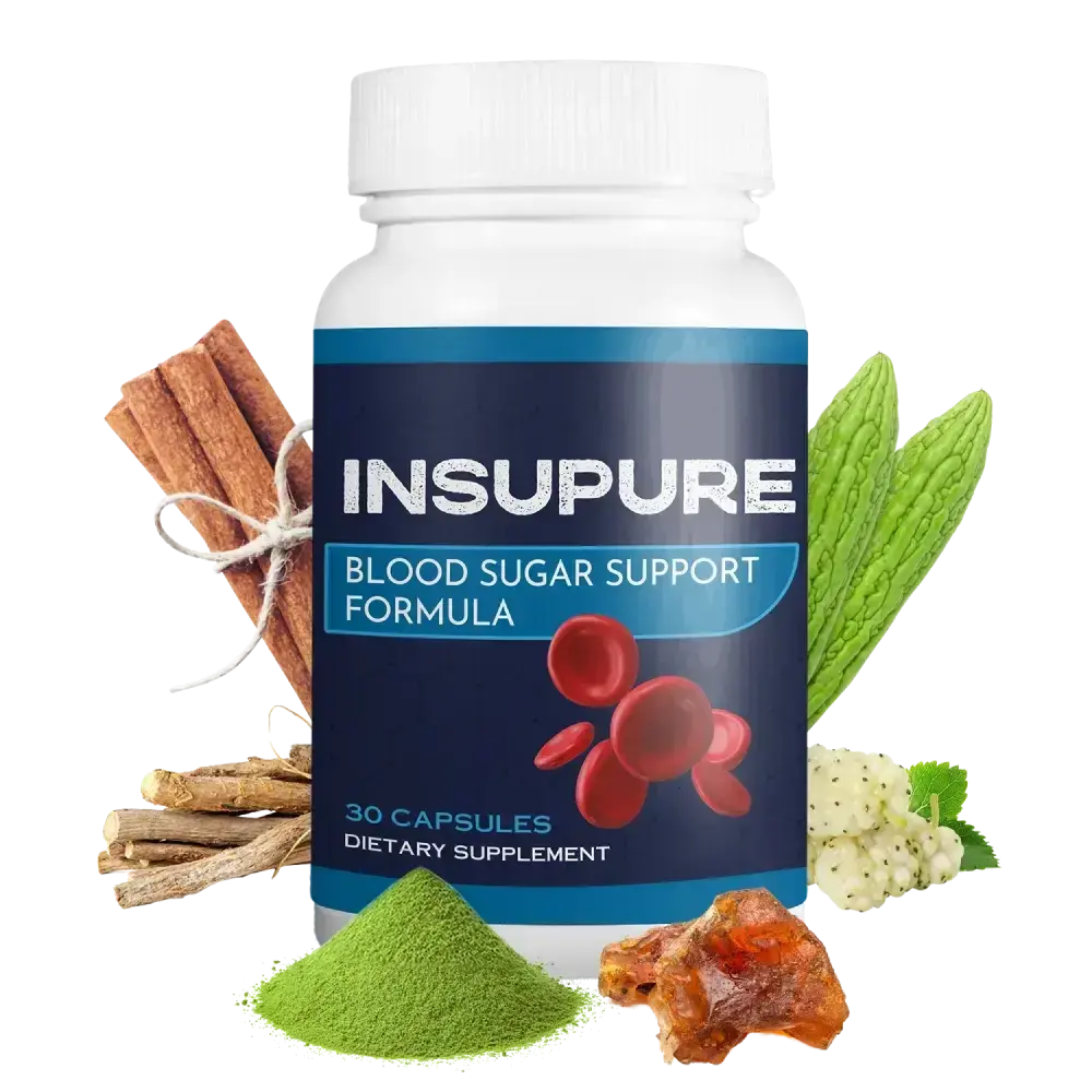 Thumbnail for: InsuPure (Thanksgiving 2024 Sale) Manage Blood Pressure, Blood Sugar And Lipid Level