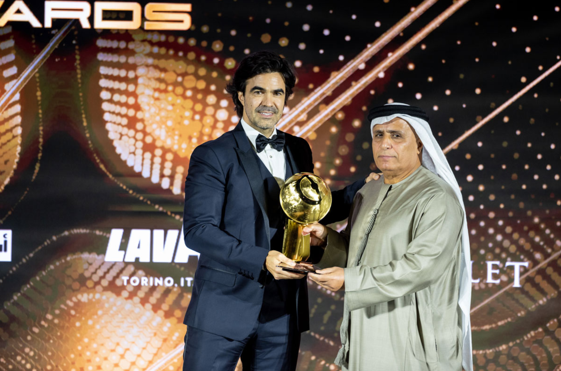 Federico Pastorello won Globe Soccer Best Agent award in 2021. Awarded by: His Excellency Mattar Mohammed Al Tayer, Vice President of Dubai Sports Council. Source: www.globesoccer.com