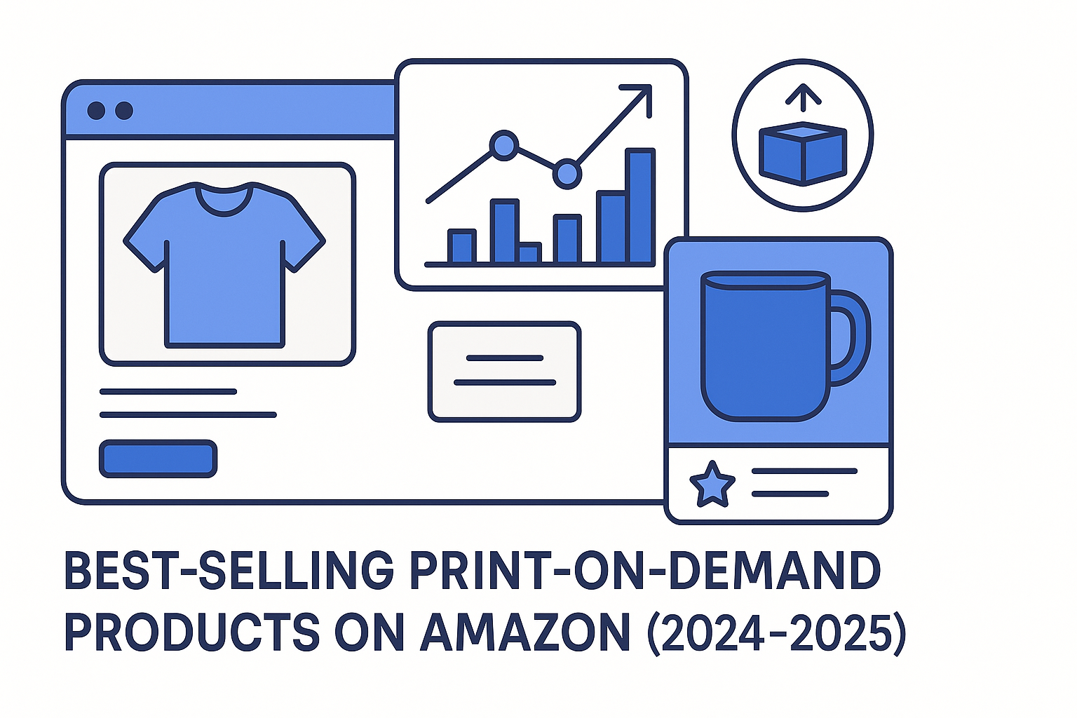 Thumbnail for: Best-Selling Print-on-Demand Products on Amazon (2024–2025)