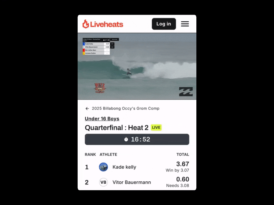 Surf skate snow rankings ratings screenshot mobile