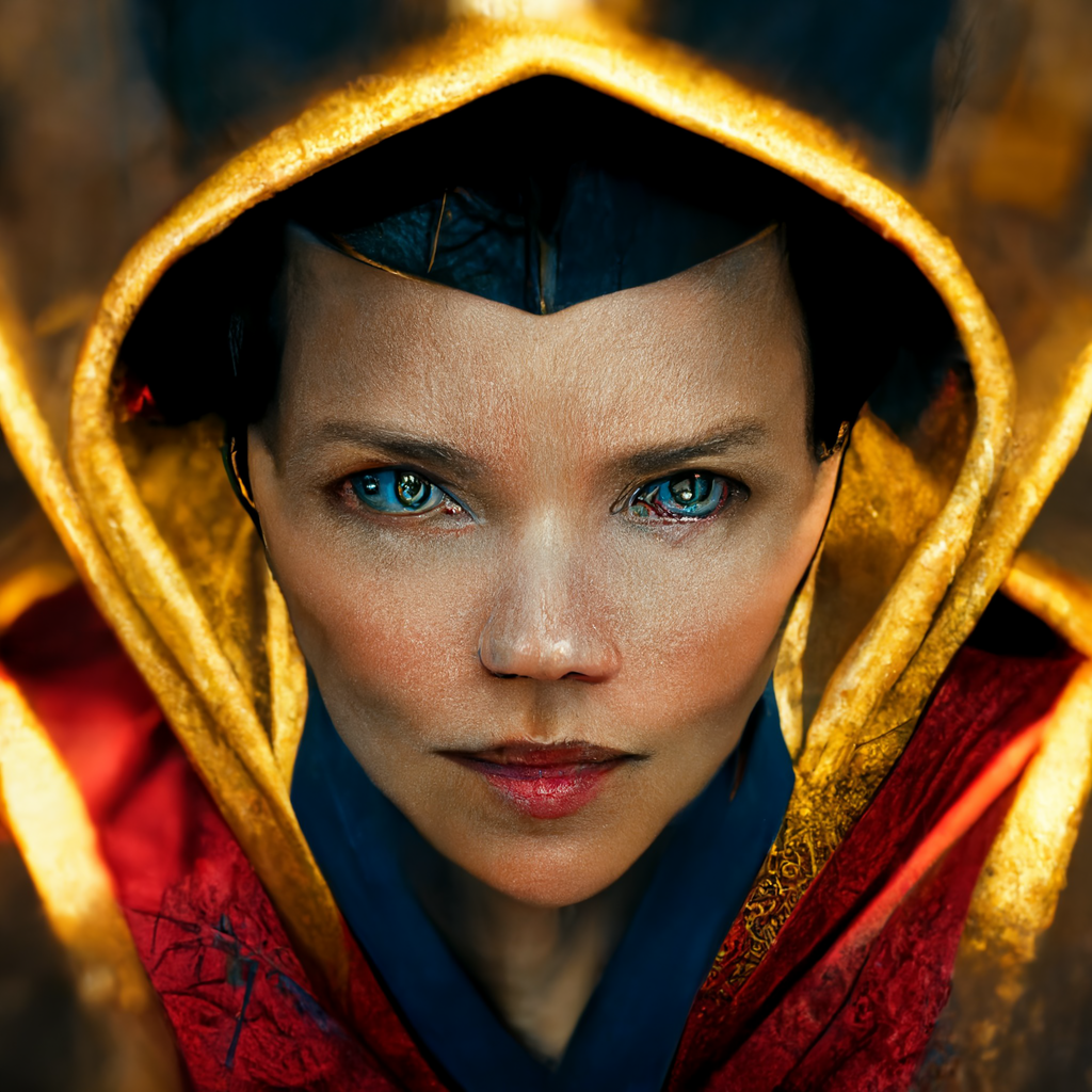 Gunga a superhero like female dr strange with unique powers blu d8a7918b 8faa 49d5 92ed 7141cc06465b