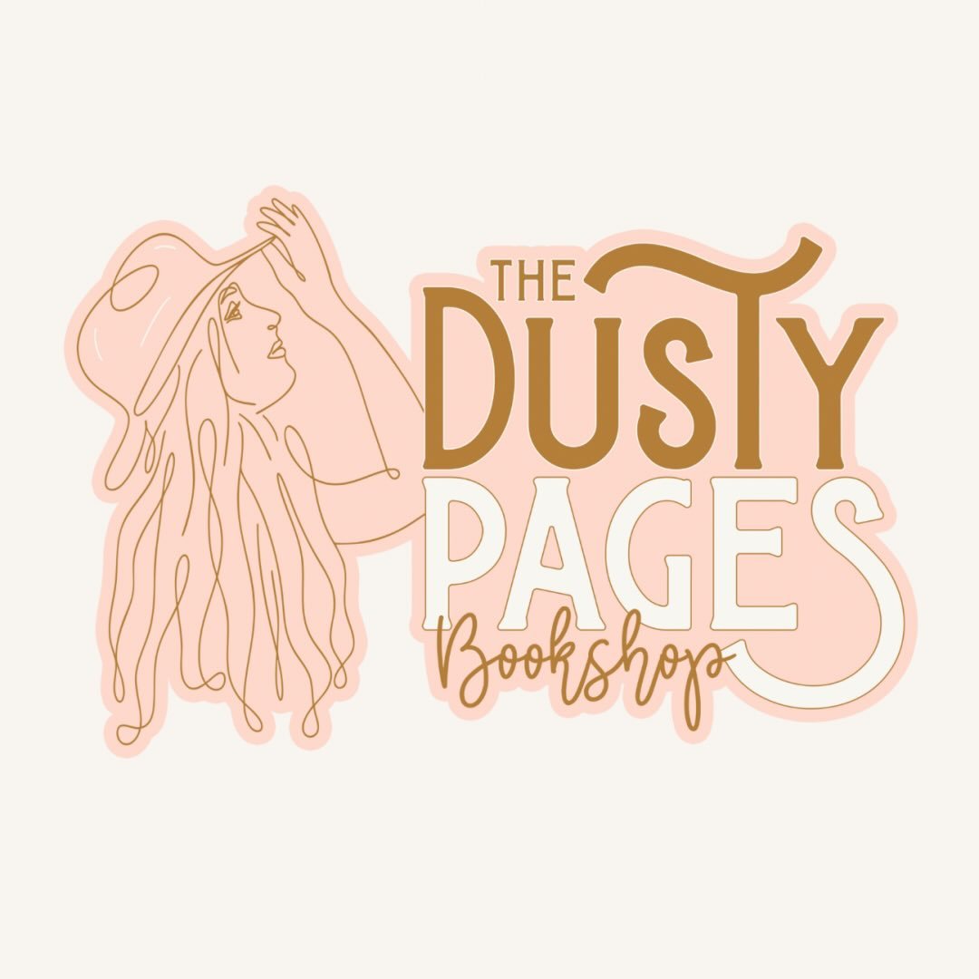 The Dusty Pages Bookshop logo