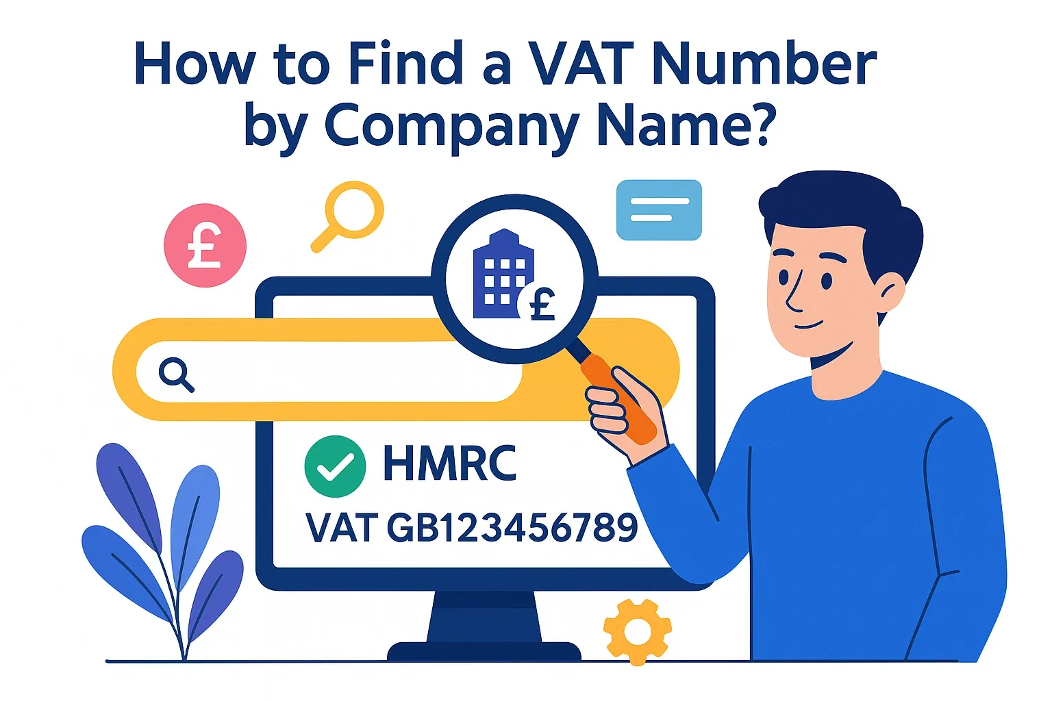 How to Find a VAT Number by Company Name or Number?
