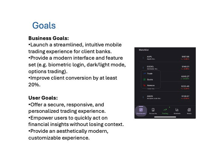 Project Goals