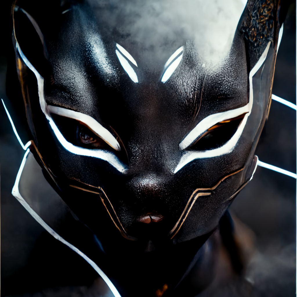 Aamir a superhero like black panther with black eyes white suit fe5dbc26 899d 43c6 9784 4fc7f0765b53