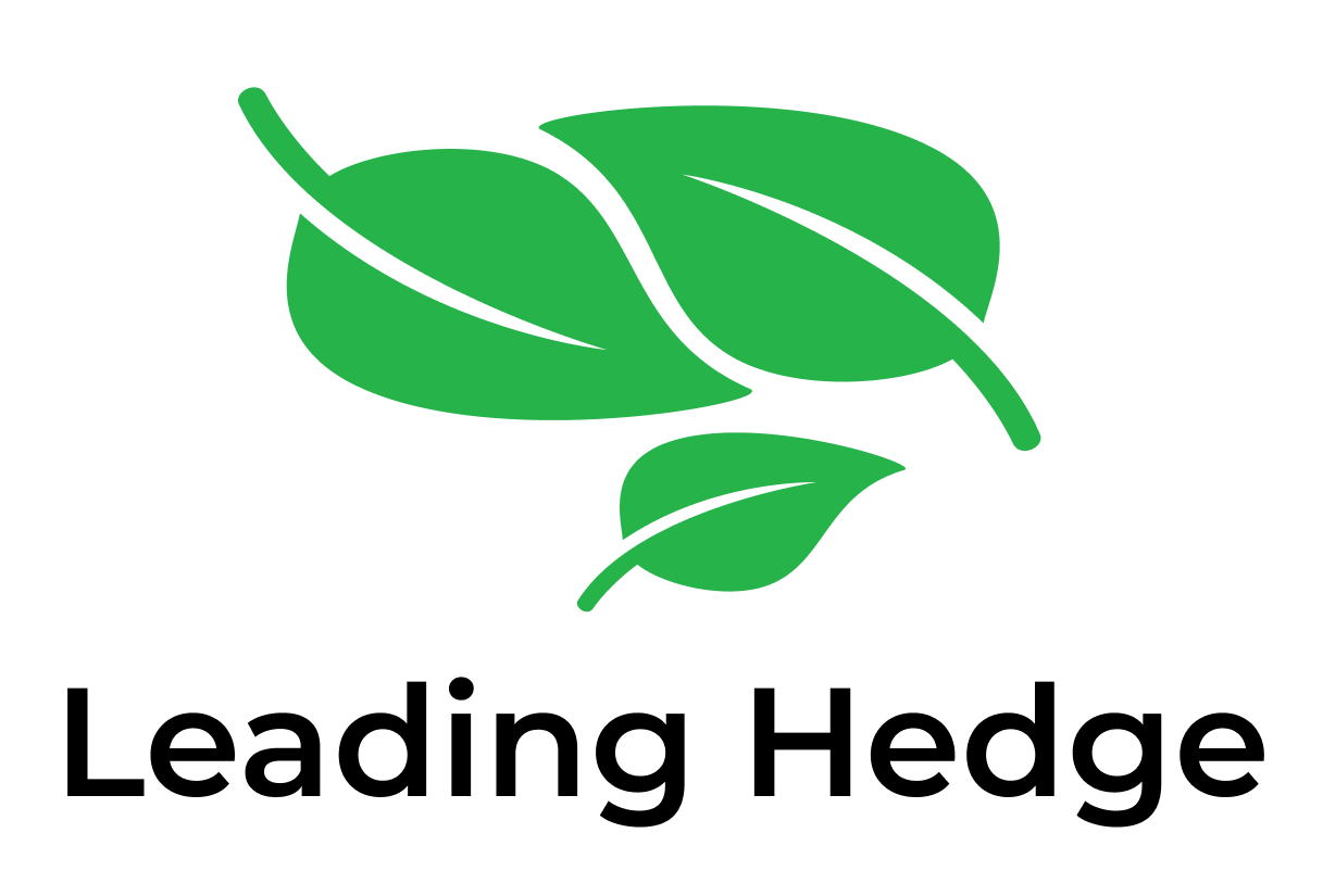 Leading hedge logo landscape