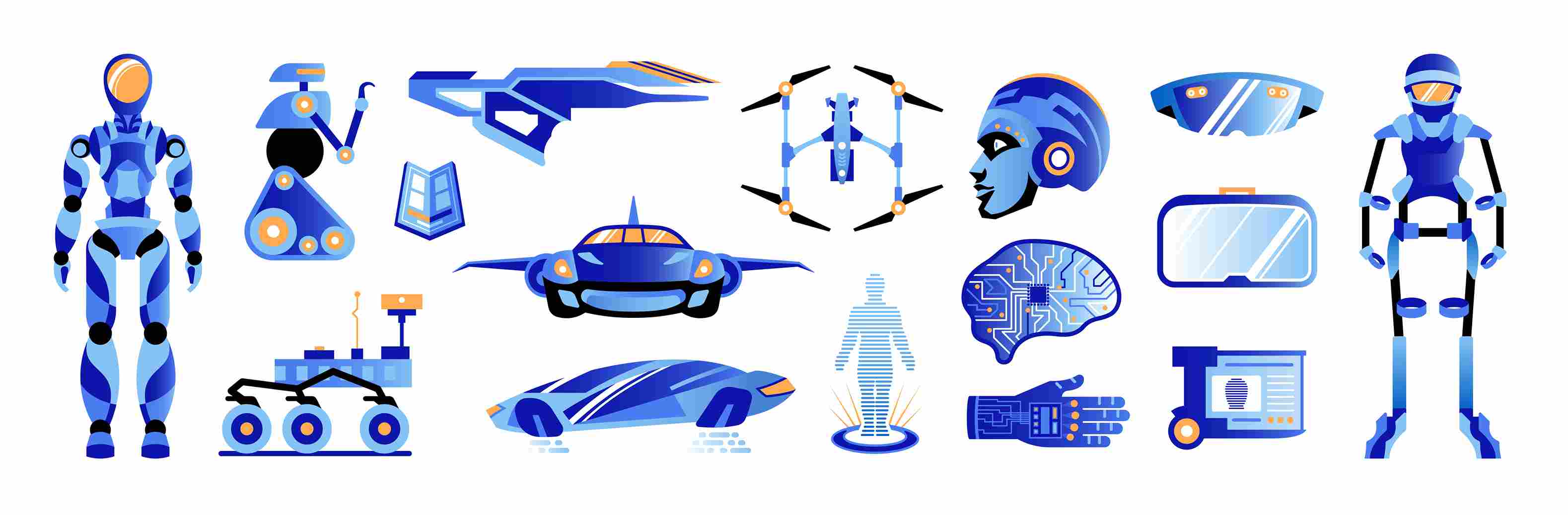 Thumbnail for: Smart Robots, AI Humanoids, Tesla Optimus, Figure 02, Ameca, AI Assistant, AI Robot 2025, Boston Dynamics, Human-like Robots