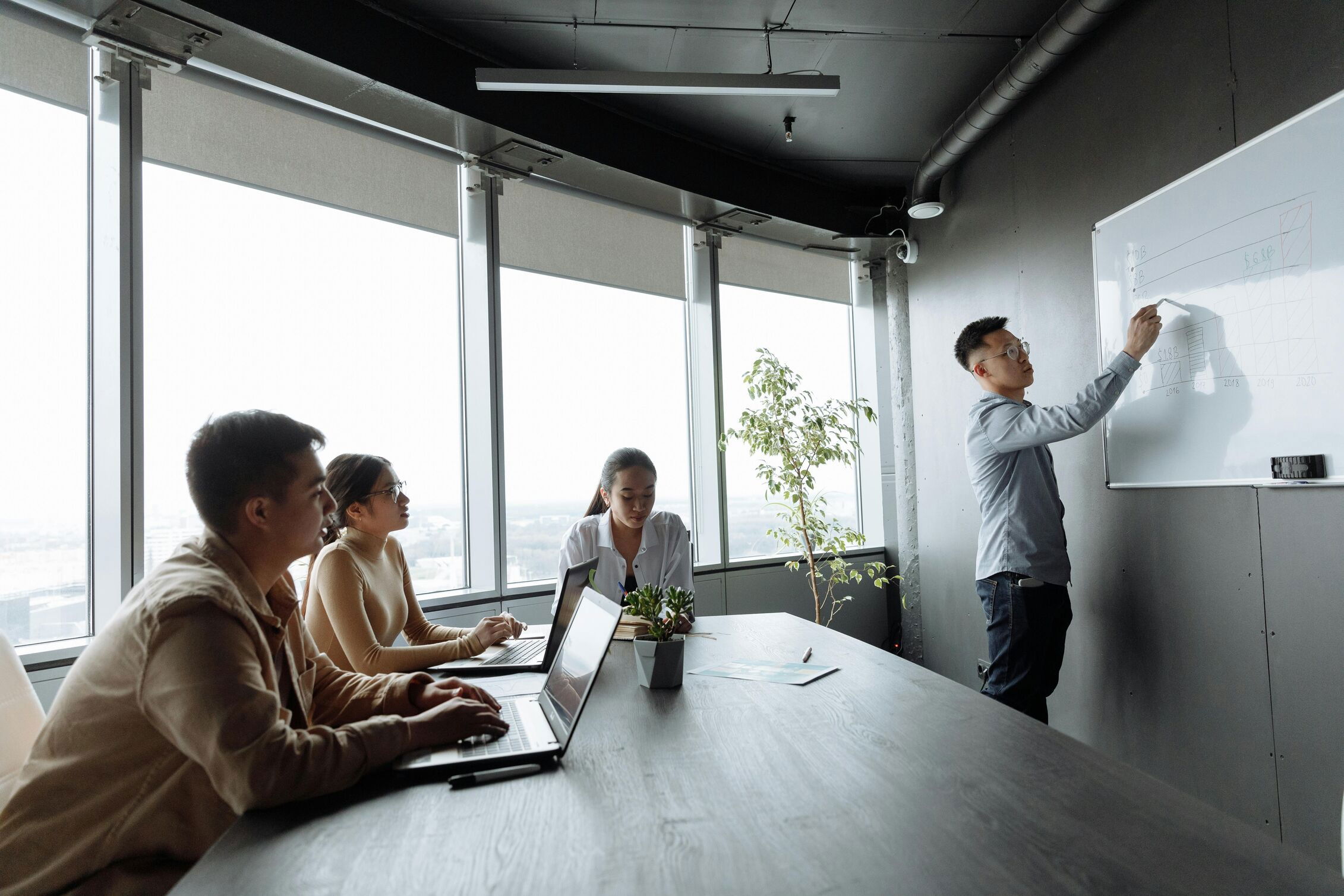 Brainstorming as a team