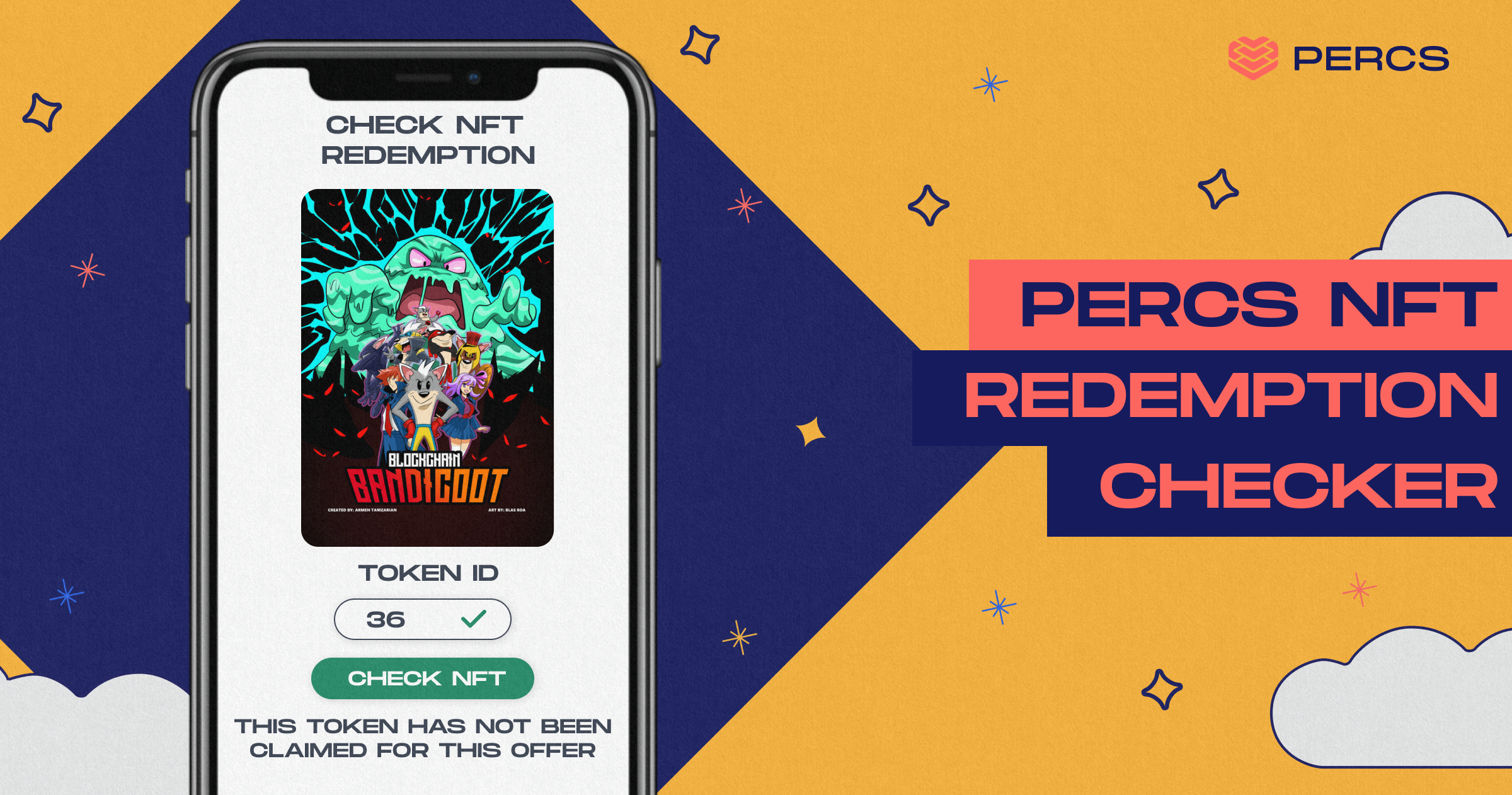 Thumbnail for: PERCs NFT Redemption Checker: Providing transparency for tokengated NFTs.
