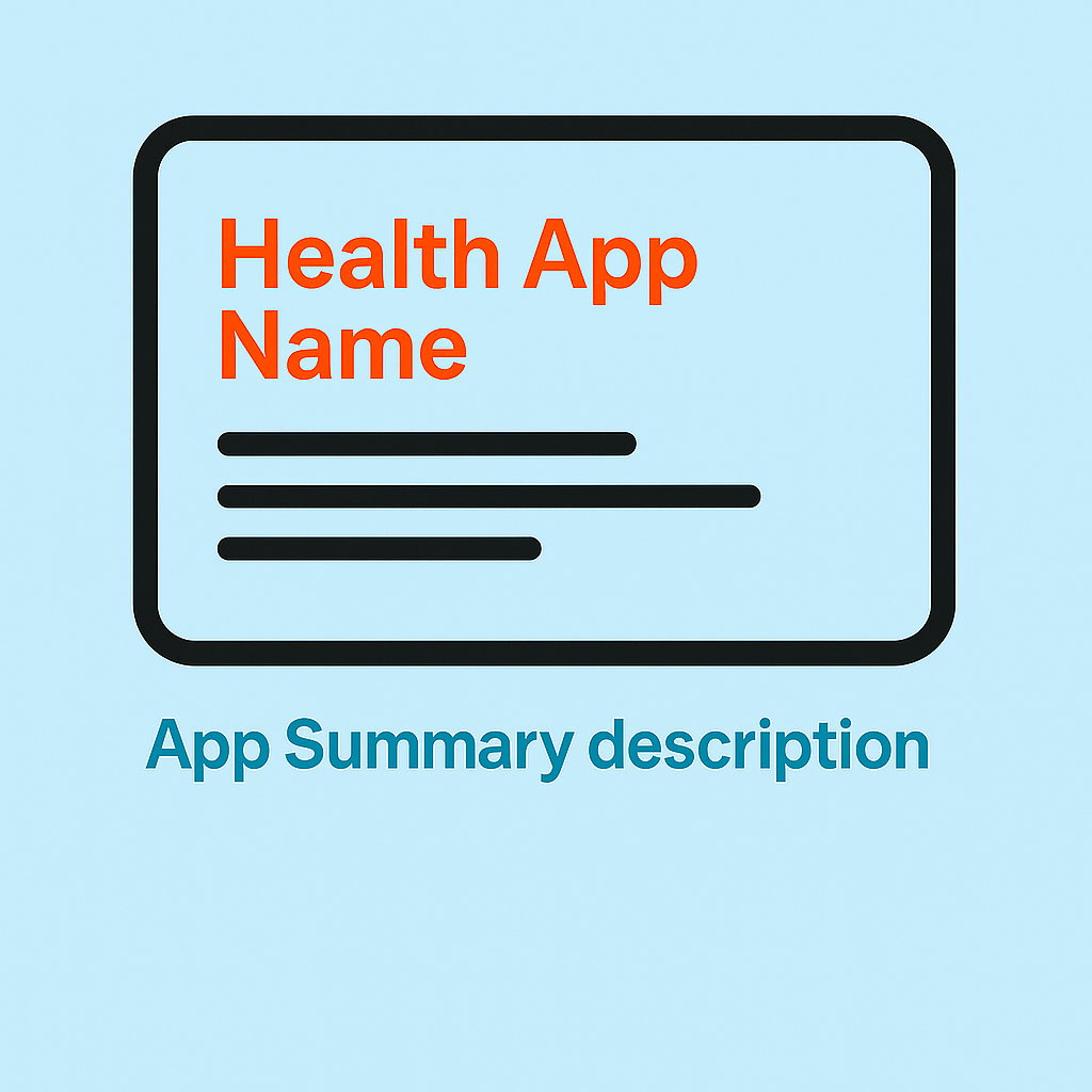 Read the Health App Description