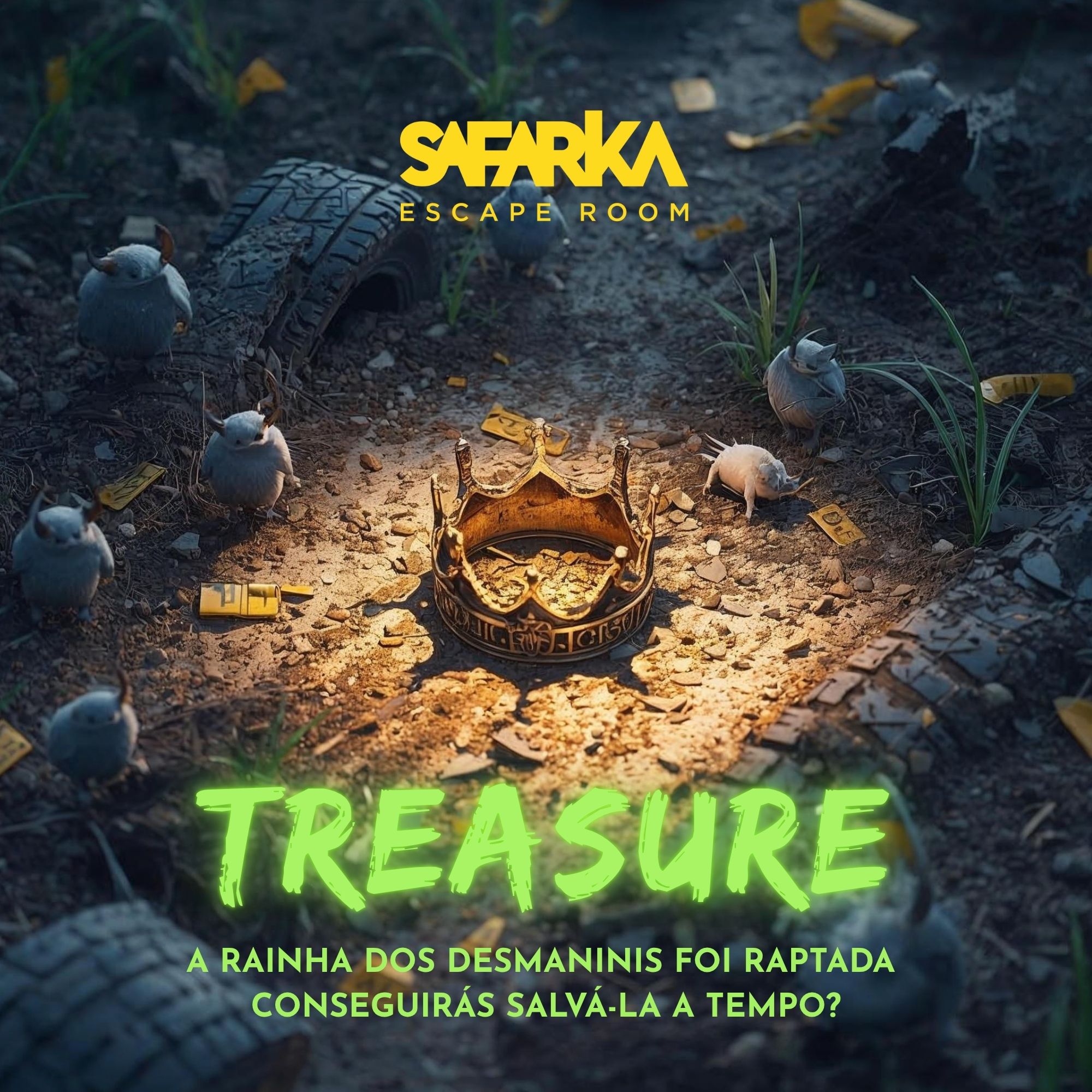 Treasure escape game outdoor lisboa