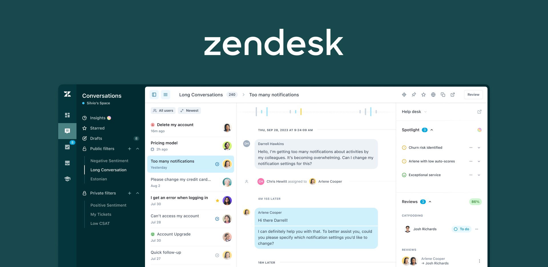 Zendesk - Customer support platform 