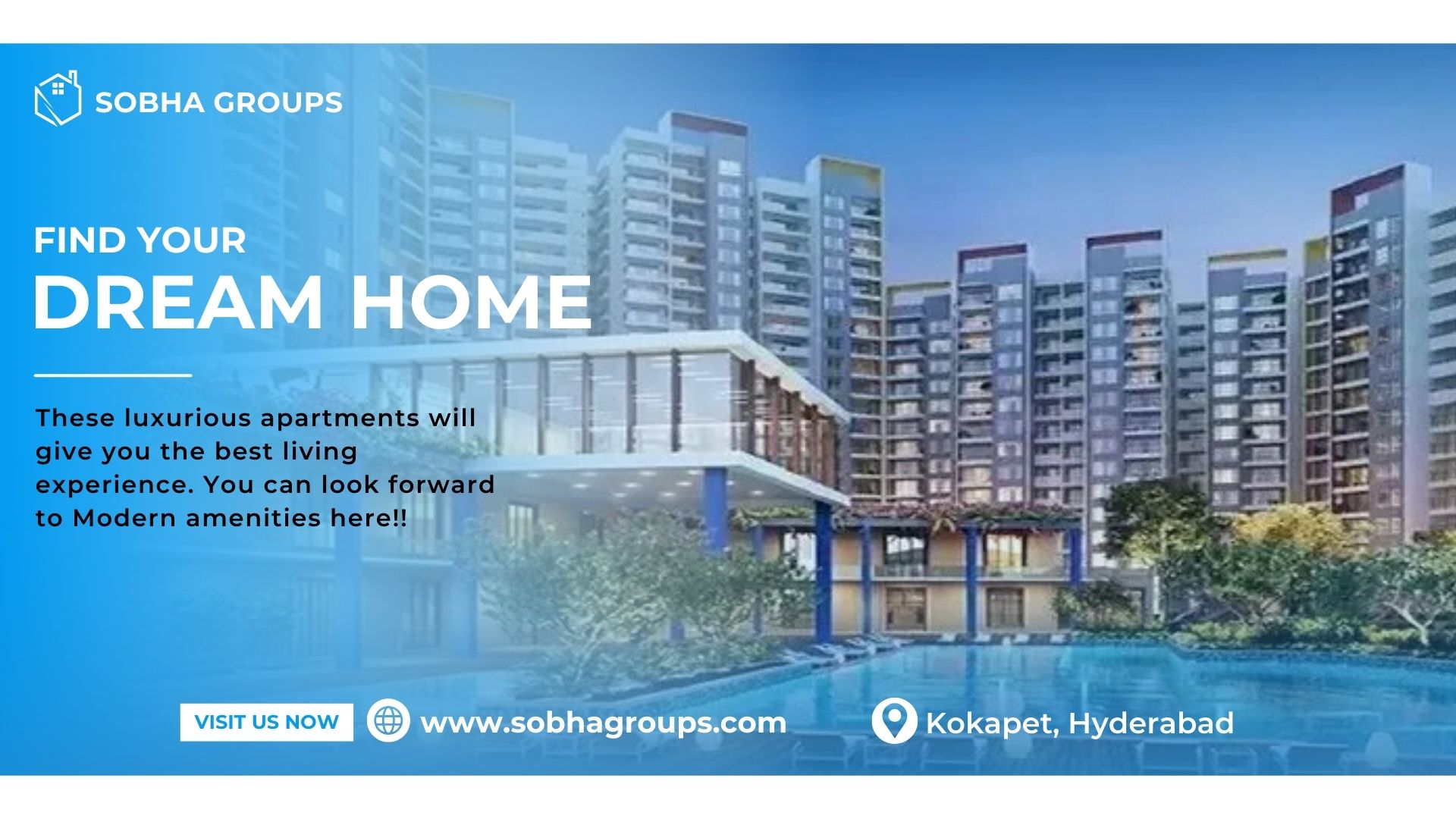 Thumbnail for: Sobha Kokapet Hyderabad: Apartment Sizes + Location