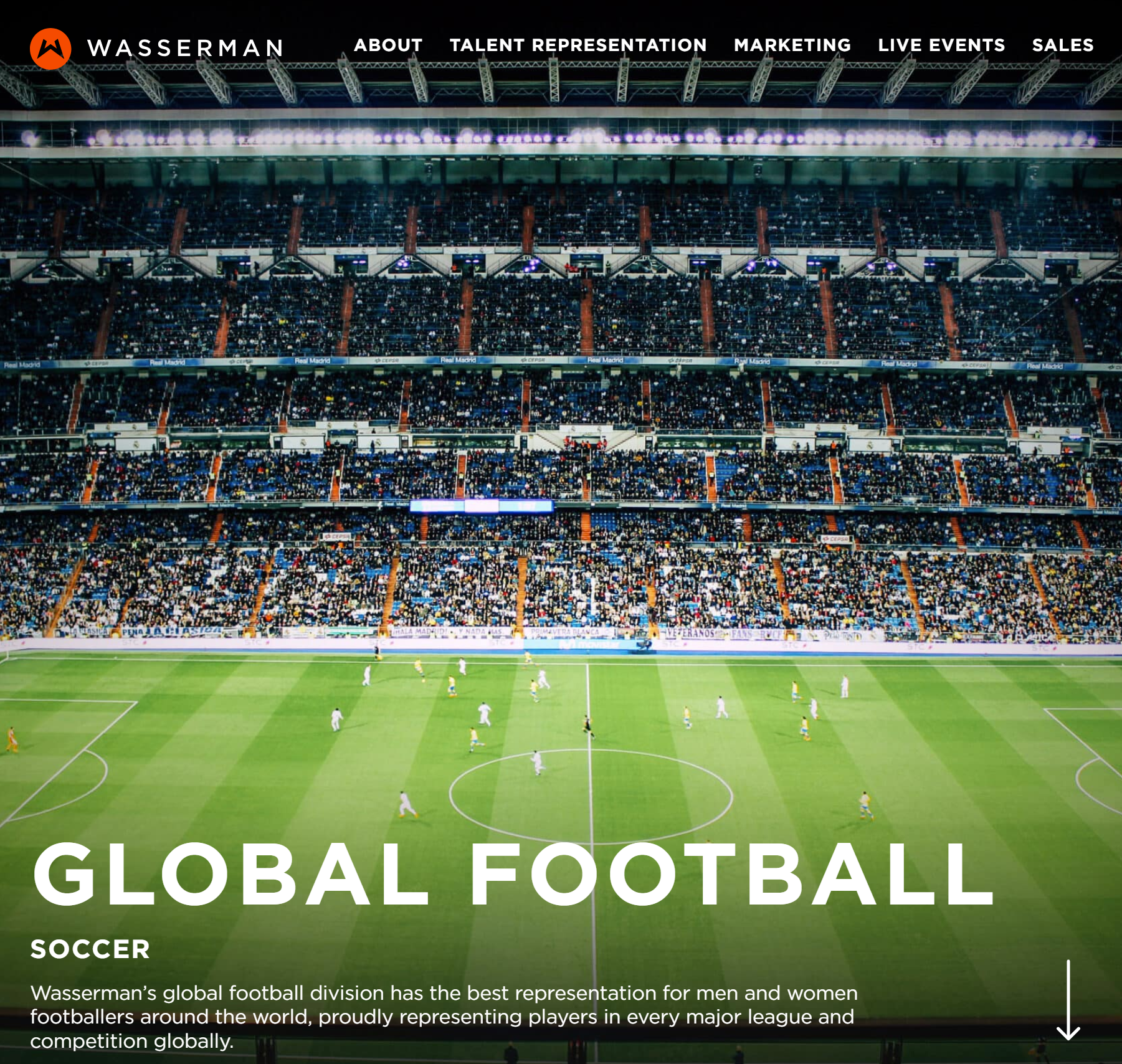 Wasserman is a global brand/partnership agency with a strong sports pedigree