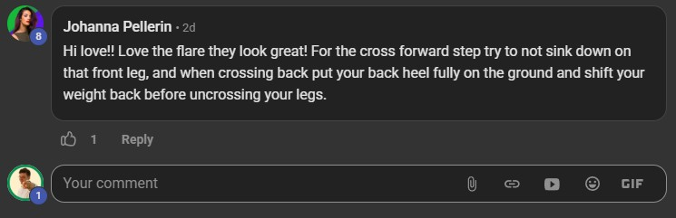 Even reading the feedback from everyone else is helpful!