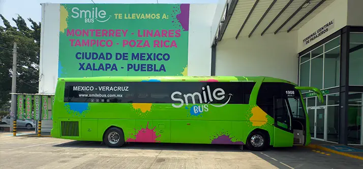 Punto de llegada de tu viaje en Smile Bus a Veracruz al viajar desde Monterrey.