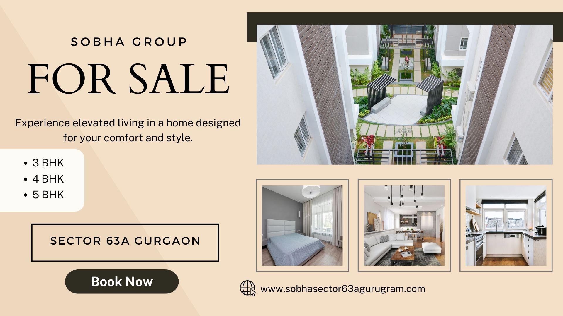 Thumbnail for: Buy Your Dream Apartment From Sobha Sector 63A Gurgaon