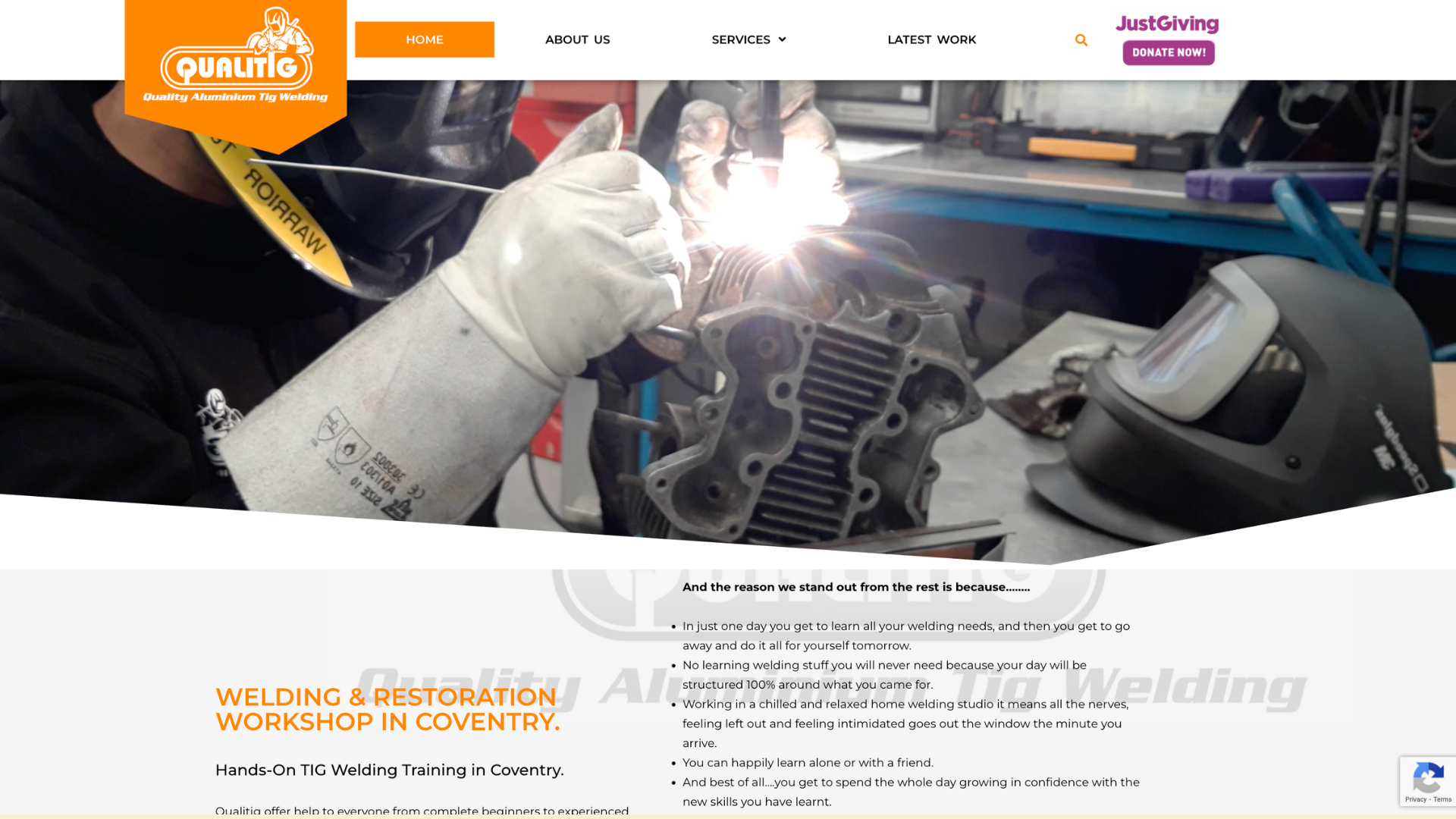 old website