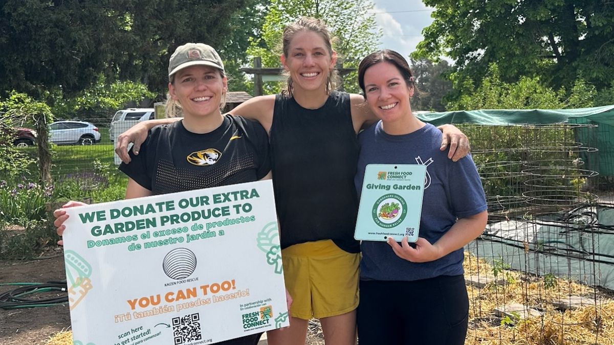 Rosedale Community Garden's giving leaders