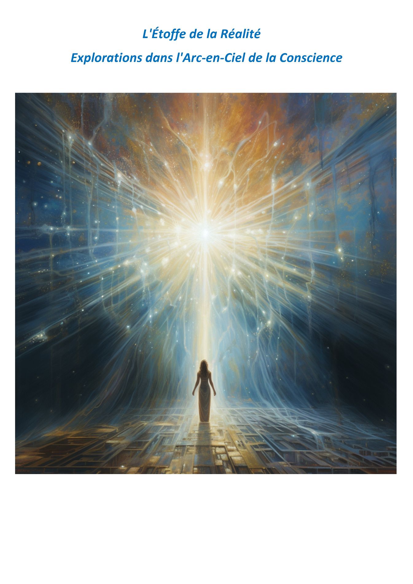 L étoffe de la réalité   explorations dans l arc en ciel de la conscience  couverture simple