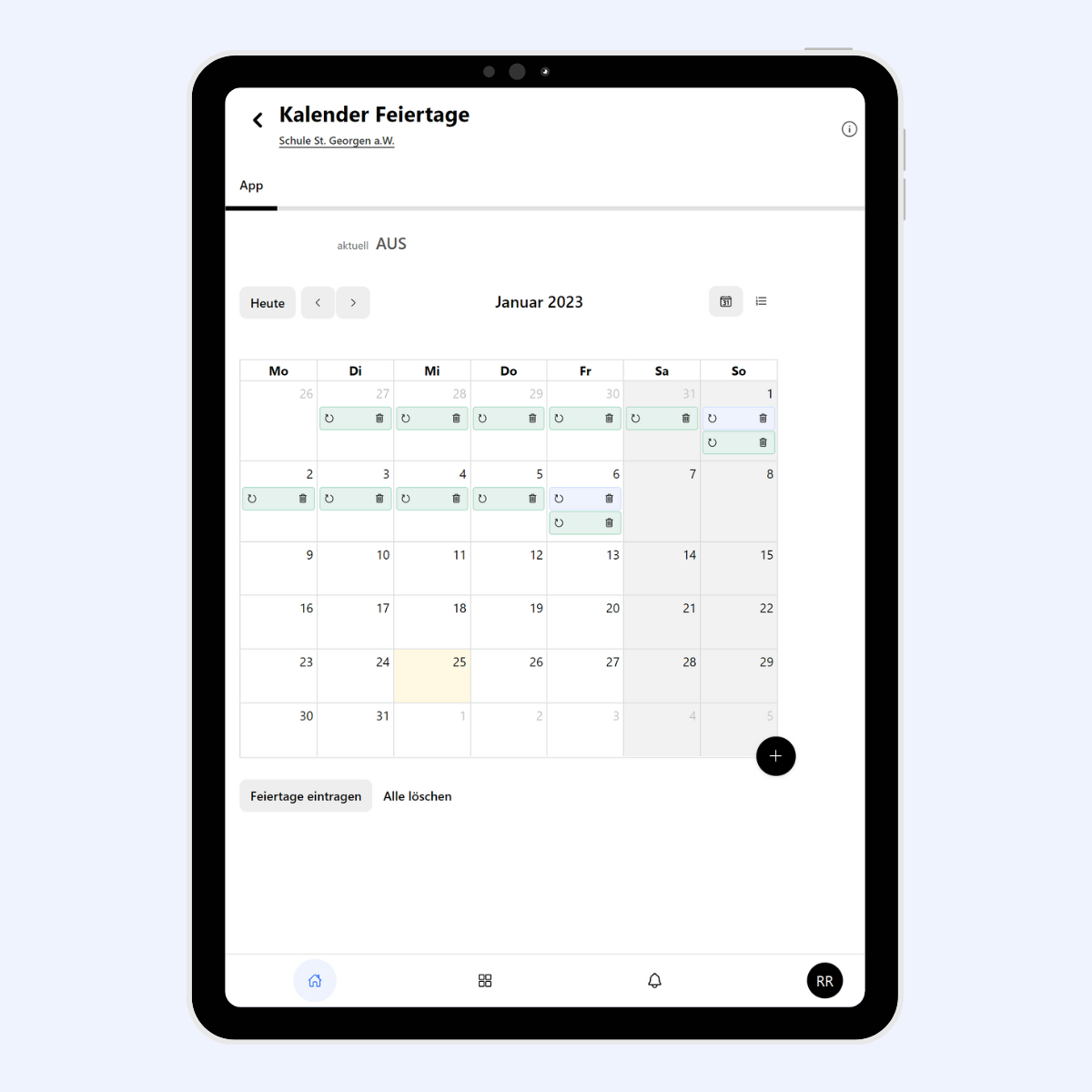 Wochenplaner & Kalender