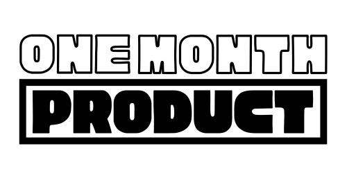 One month pm logo no background